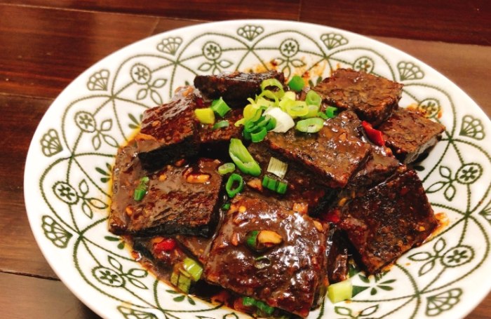 豬血糕料理