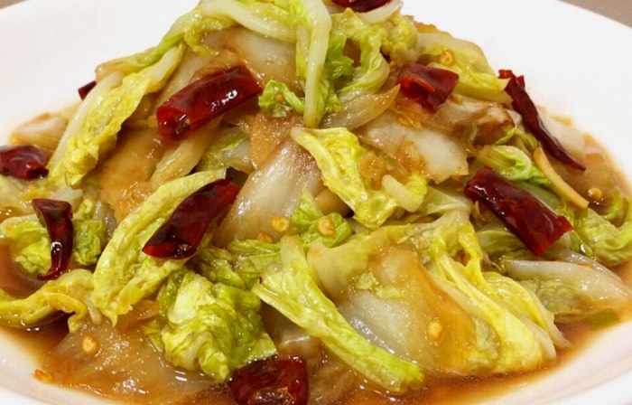 清炒大白菜